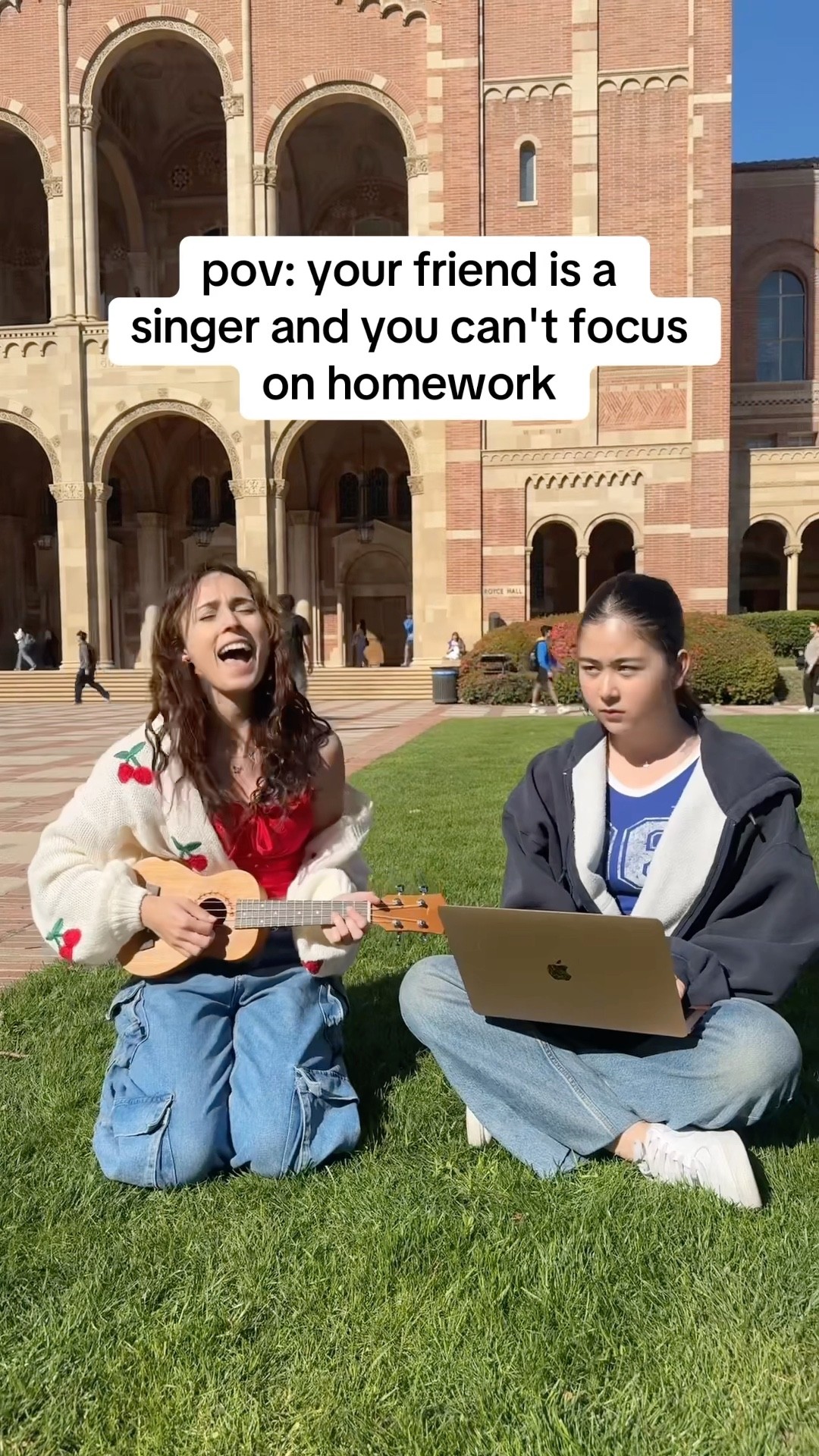 The singer or the study one? Wich one are you? ? @SofiManassyan | Andra Gogan